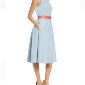 Vince Camuto Fit & Flare Dress Size 10